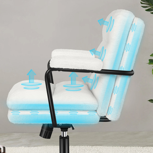 Lewis Boucl&eacute; Swivel Home Office Chair