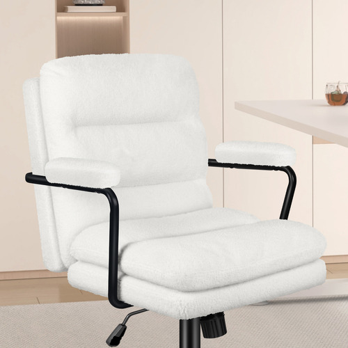 Lewis Boucl&eacute; Swivel Home Office Chair
