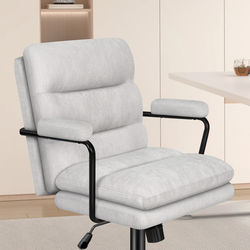 Lewis Chenille Swivel Home Office Chair