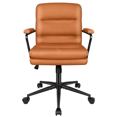 Lewis Faux Leather Swivel Home Office Chair