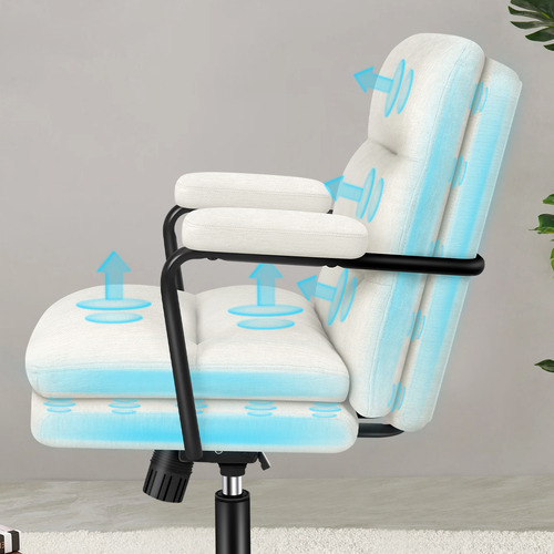 Lewis Chenille Swivel Home Office Chair
