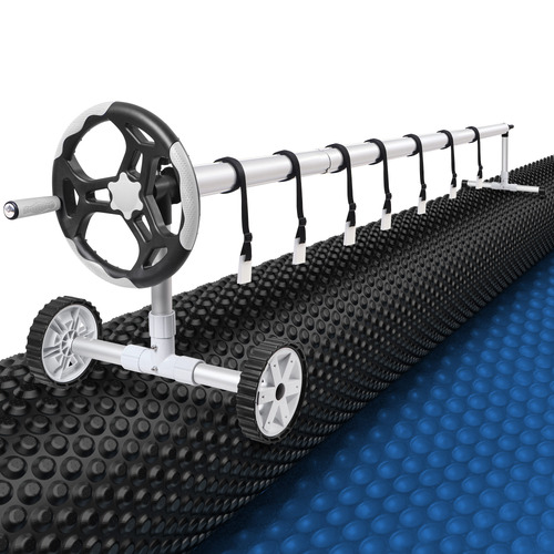 2 Piece 450cm Haven Pool Cover & Roller Set