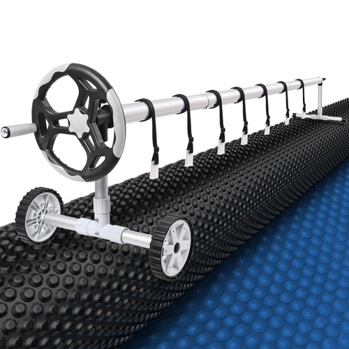 2 Piece 600cm Haven Pool Cover & Roller Set