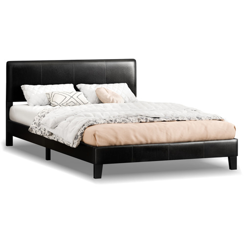 Black-Kyle-Faux-Leather-Bed