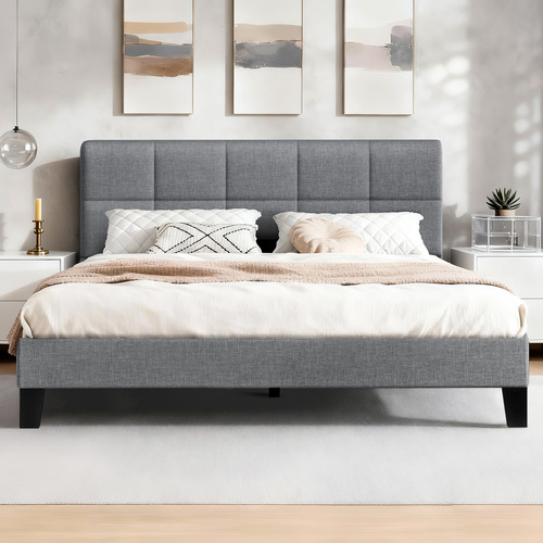 Grey-Cassandra-Upholstered-Bed