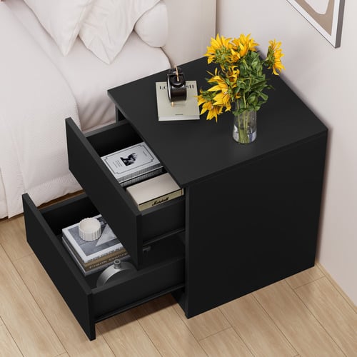 Regal 2 Drawer Bedside Table