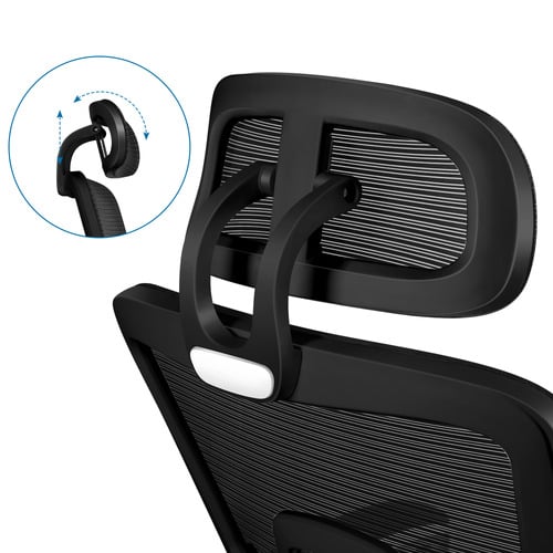 Black Sierra Mesh Back Office Chair