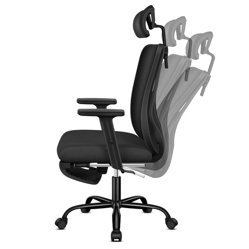 Ares High Back Office Chair with Footrest