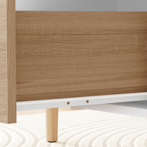 White & Oak Munson Coffee Table