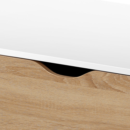 White & Oak Munson Coffee Table