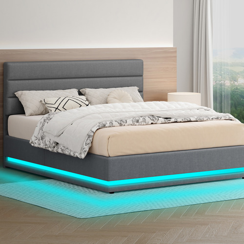 Grey-Alpine-Upholstered-Gas-Lift-Storage-Bed-with-LED