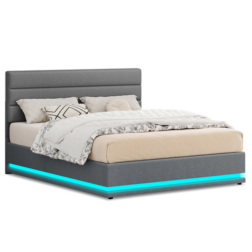 Grey-Alpine-Upholstered-Gas-Lift-Storage-Bed-with-LED