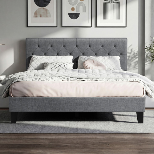 Grey-Vernon-Upholstered-Bed-Frame