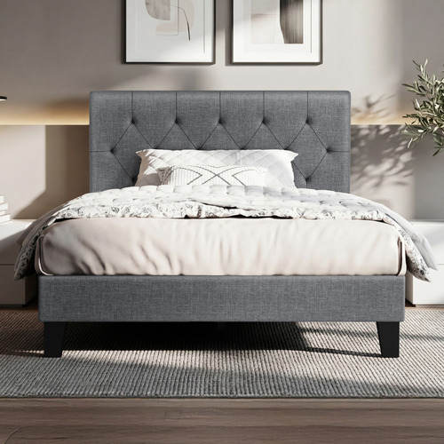 Grey-Vernon-Upholstered-Bed-Frame