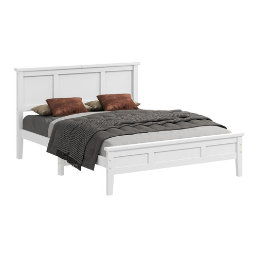 Norris Pine Wood Platform Bed