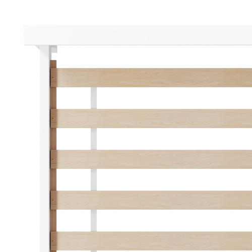 Norris Pine Wood Platform Bed