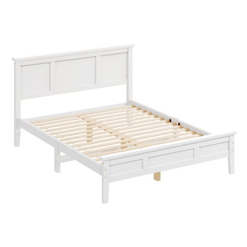 Norris Pine Wood Platform Bed
