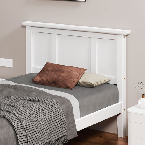 Norris Pine Wood Platform Bed