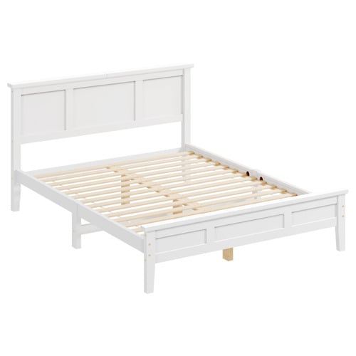 Norris Pine Wood Platform Bed