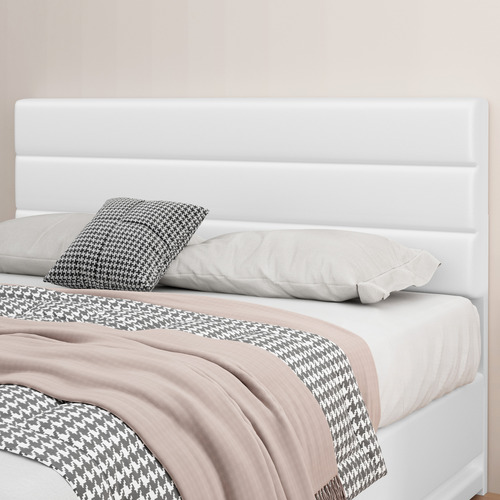 White-Alpine-PU-Leather-Gas-Lift-Storage-Bed-with-LED