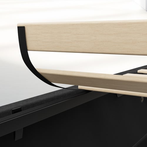 Charcoal-Michel-Gas-Lift-Storage-Bed-Frame-with-LED