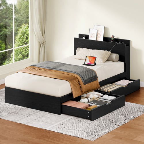 Camilla-Bed-Frame-with-Charging-Station-and-Drawers