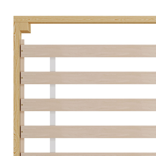 Diaz Rattan Platform Bed