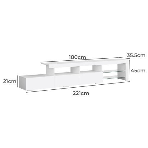 Freya LED Entertainment Unit
