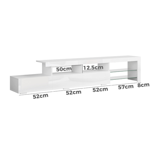 Freya LED Entertainment Unit