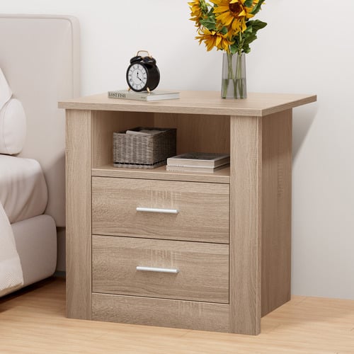Manchester-2-Drawer-Bedside-Table