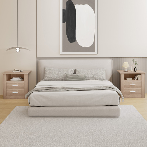 Manchester-2-Drawer-Bedside-Table