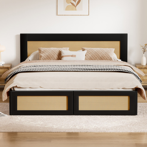 Jerry-Rattan-Platform-Bed