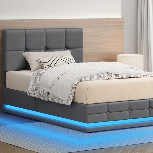 Grey-Alfie-Gas-Lift-Storage-Bed-Frame-with-LED