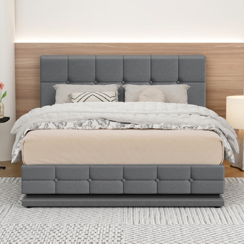 Grey-Alfie-Gas-Lift-Storage-Bed-Frame-with-LED