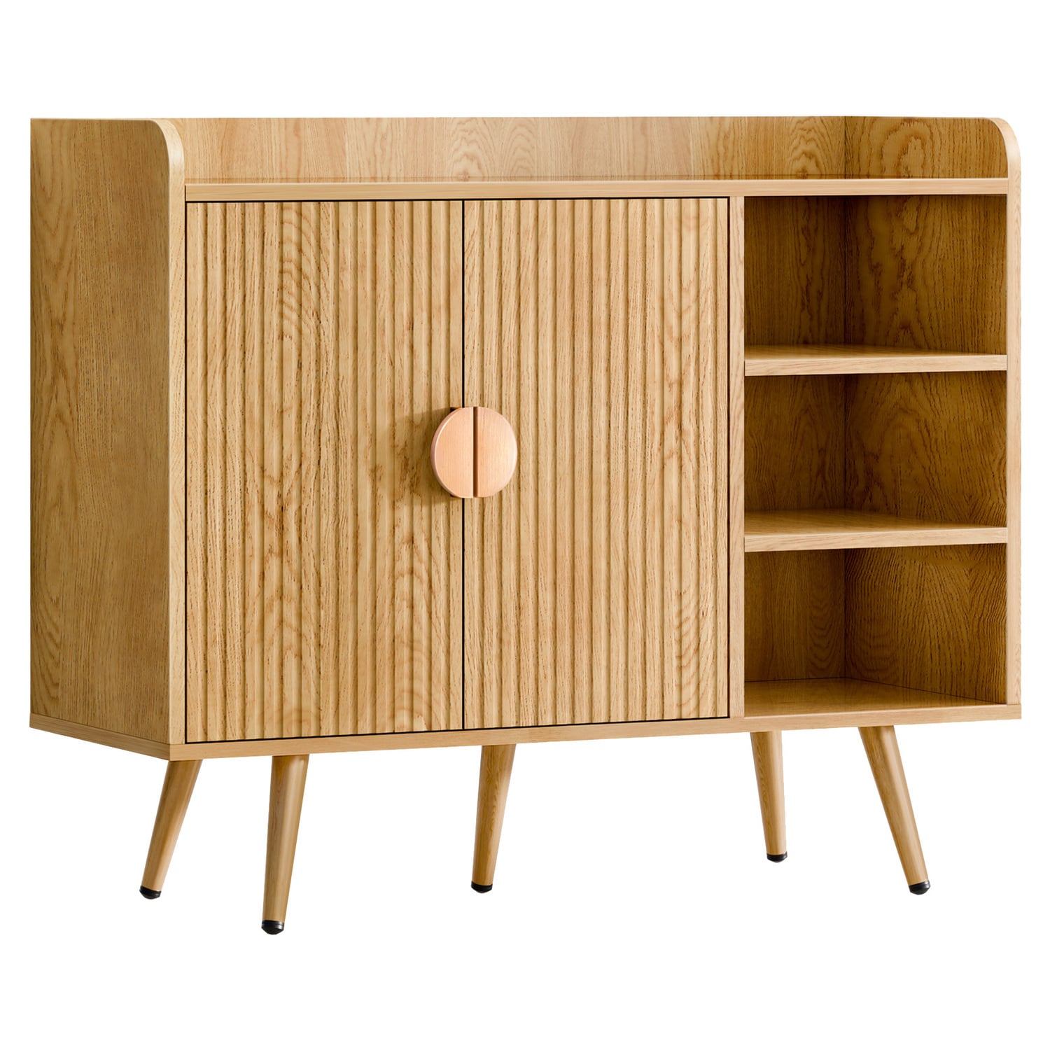 Bexley Shoe Cabinet with Open Shelves