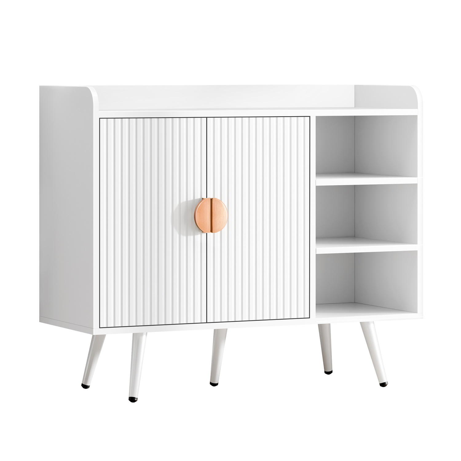 Bexley Shoe Cabinet with Open Shelves