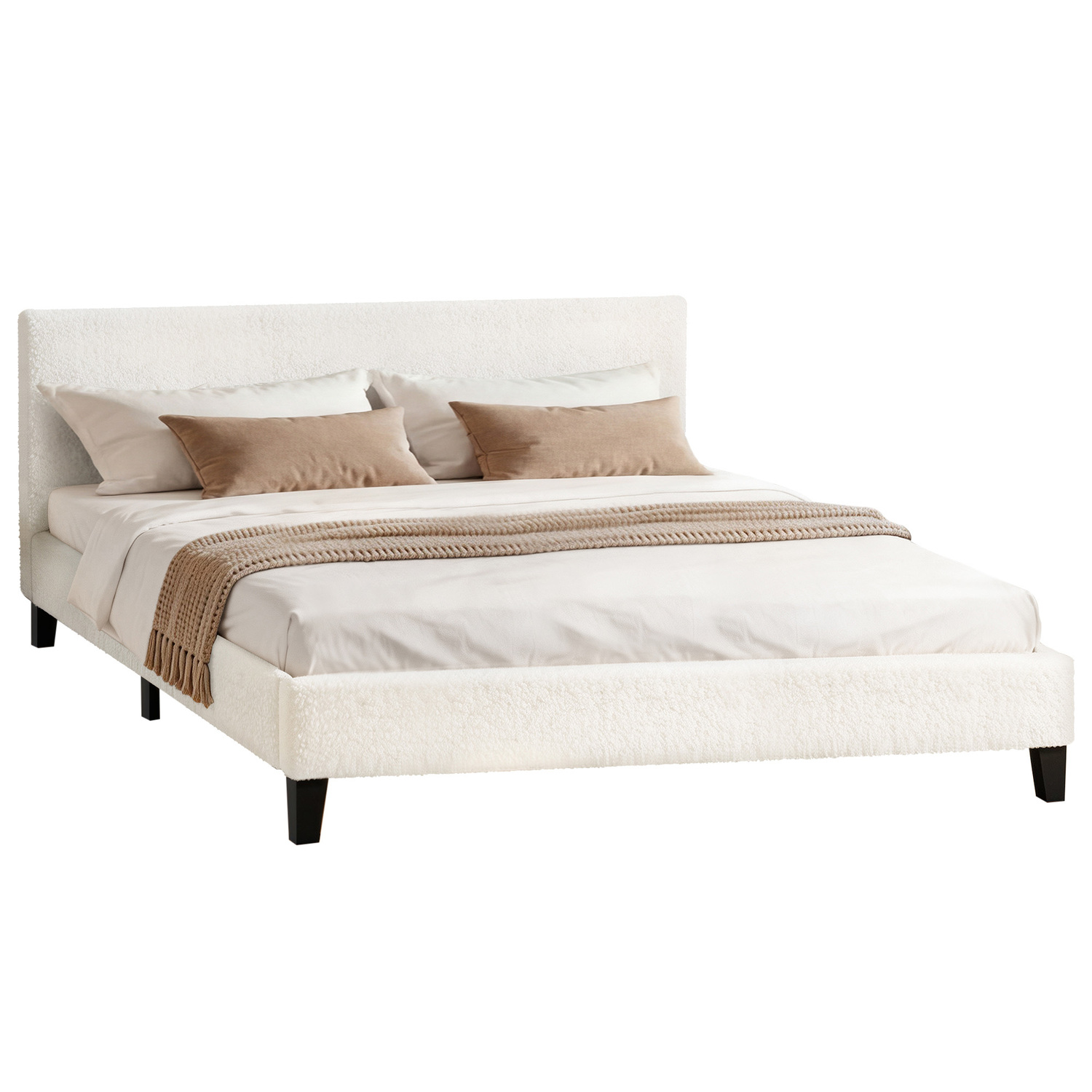 White-Kiana-Boucle-Bed
