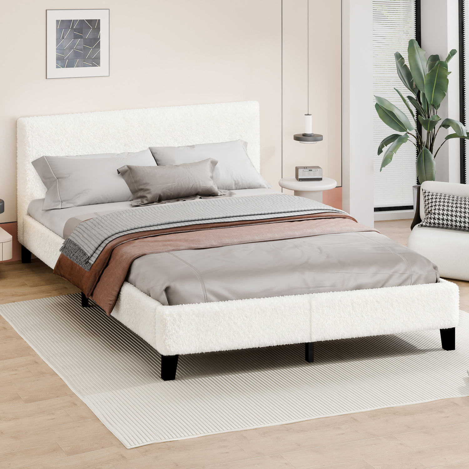 White-Kiana-Boucle-Bed