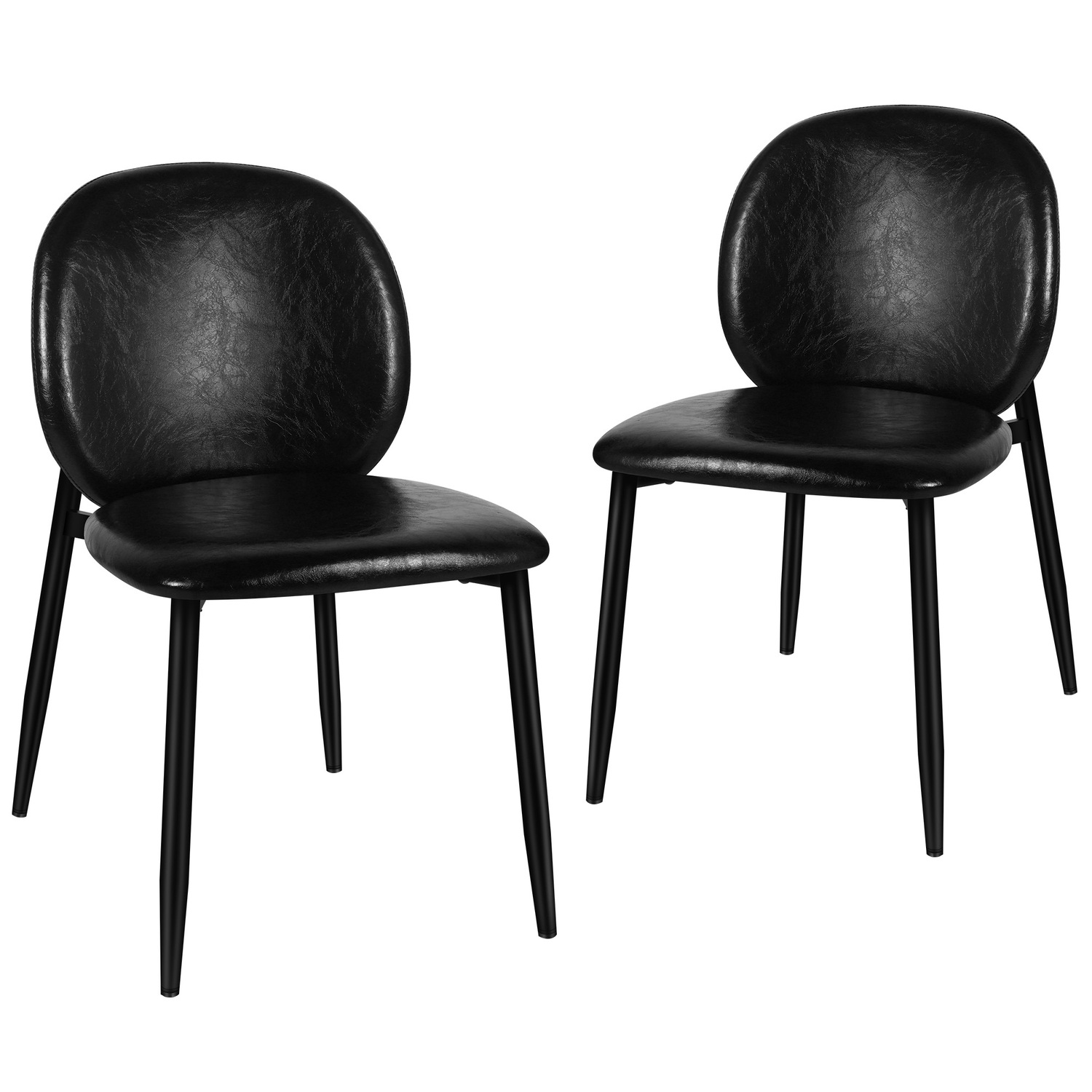 Dorado-Faux-Leather-Dining-Chairs
