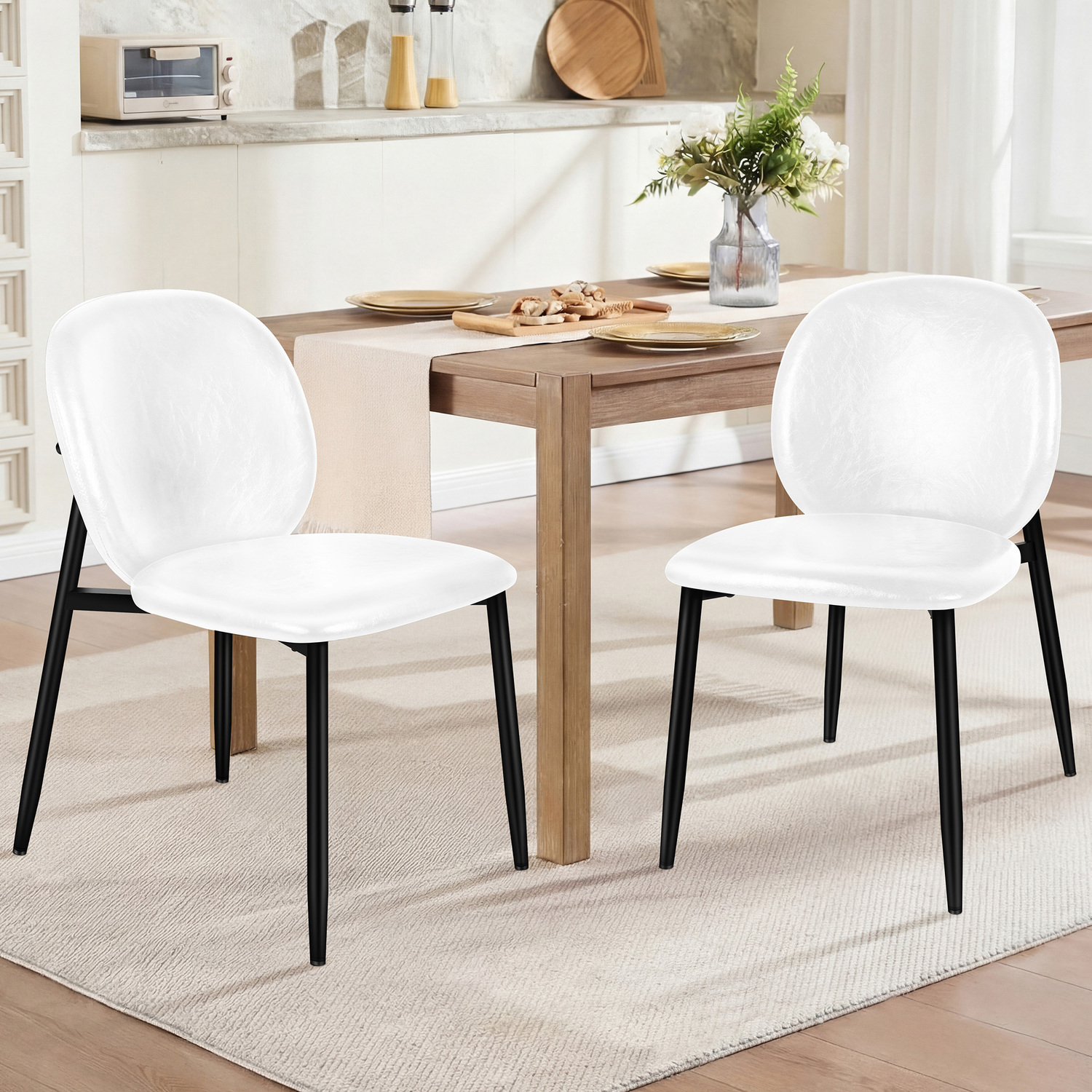 Dorado-Faux-Leather-Dining-Chairs