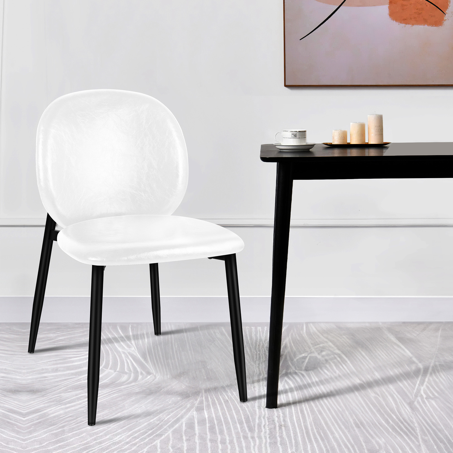 Dorado-Faux-Leather-Dining-Chairs