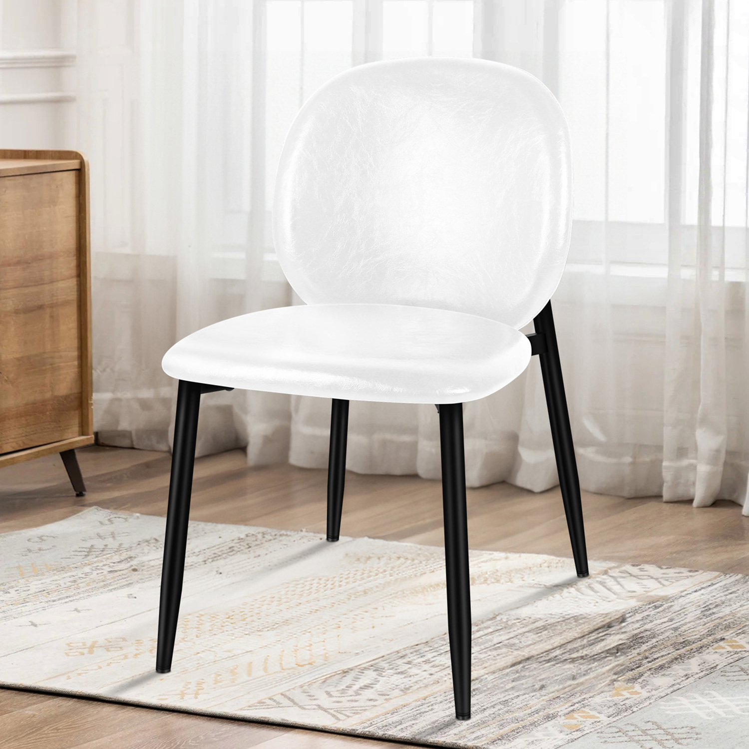 Dorado-Faux-Leather-Dining-Chairs