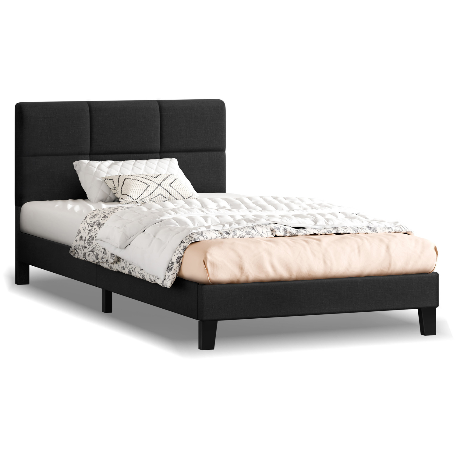 Black-Cassandra-Upholstered-Bed