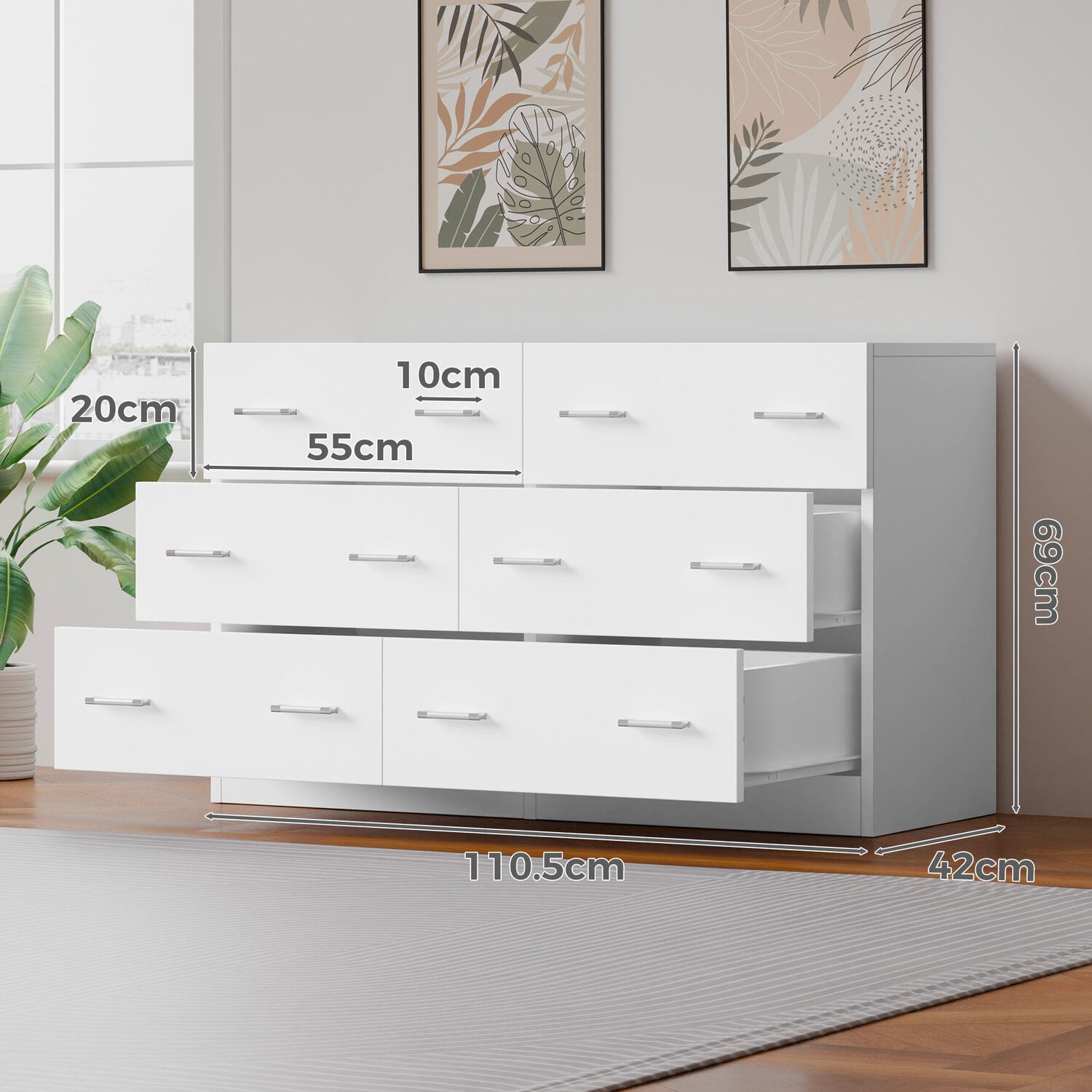 Allanis 6 Drawer Chest