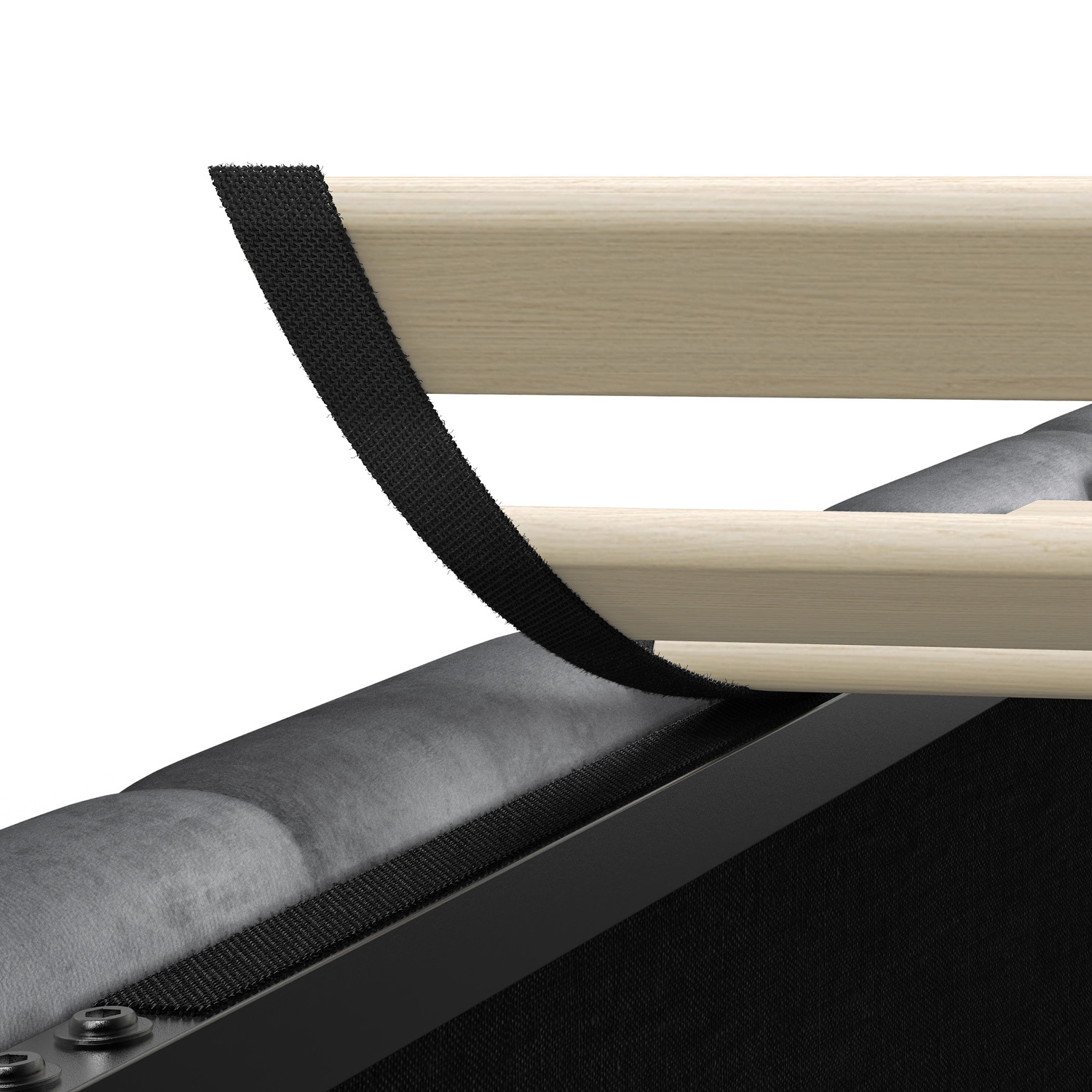 Grey-Ellie-May-Velvet-Gas-Lift-Storage-Bed-Frame