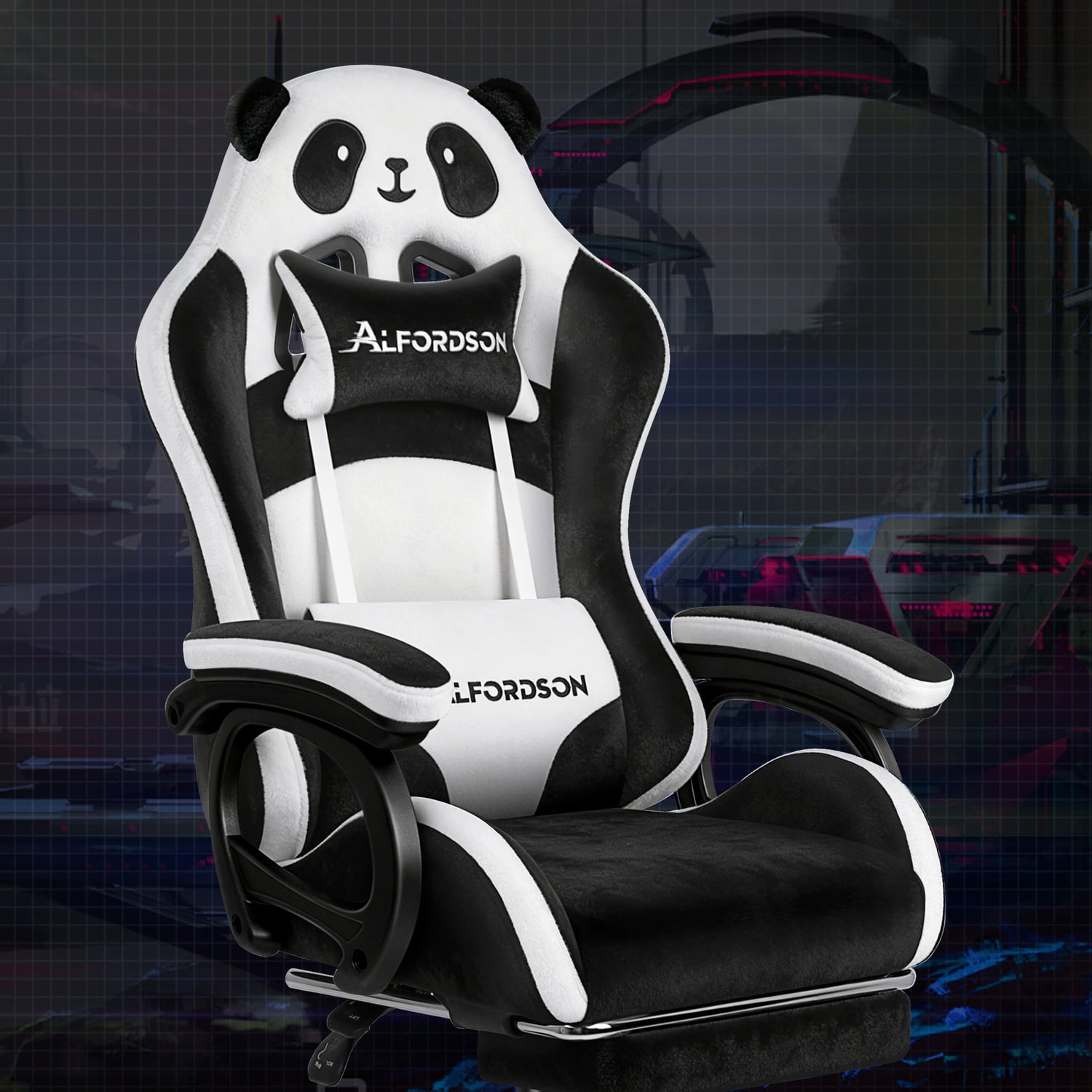 Kostis Gaming Massage Office Chair with Footrest