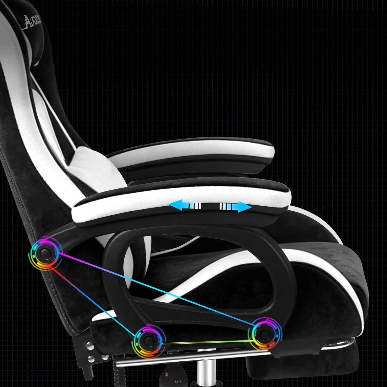 Kostis Gaming Massage Office Chair with Footrest