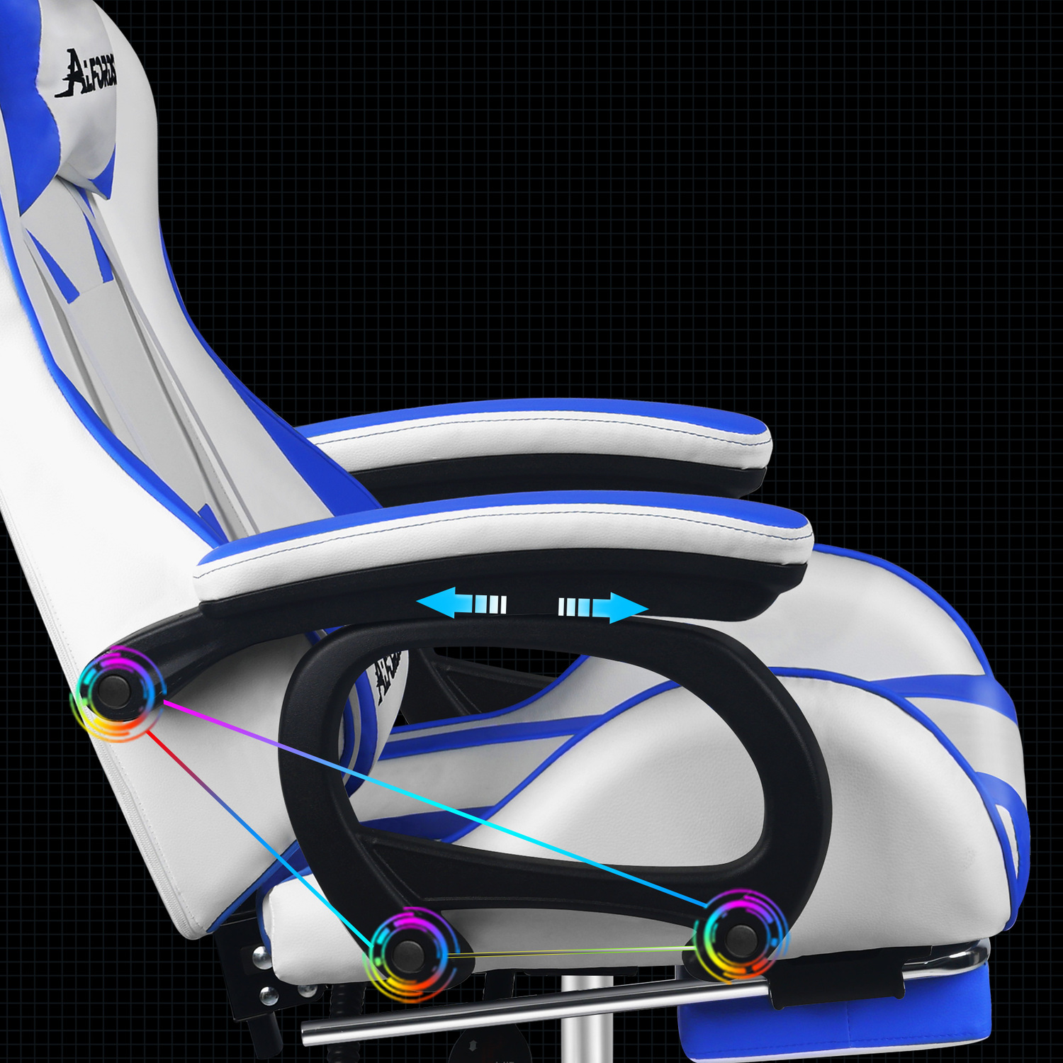Kostis Gaming Massage Office Chair with Footrest