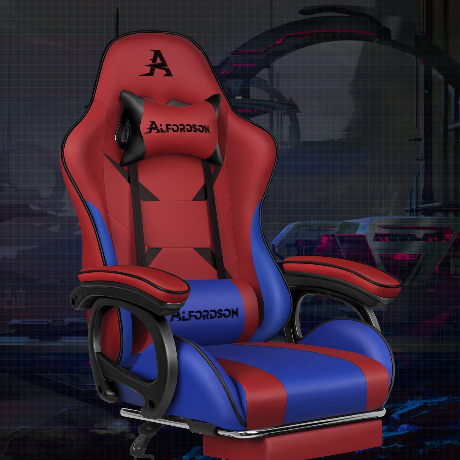 Kostis Gaming Massage Office Chair with Footrest