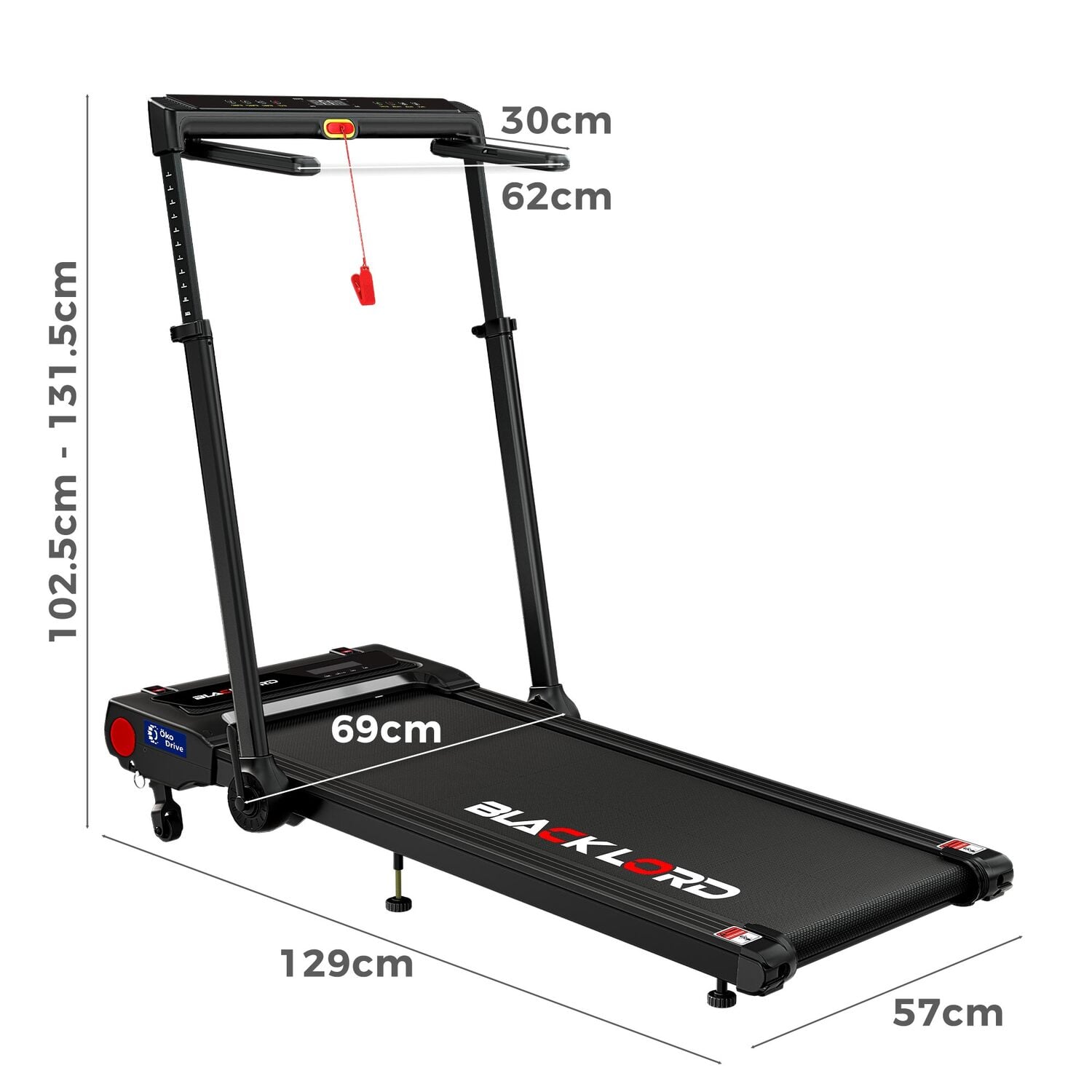 Verdira 3-in-1 Electric Walking Pad with Removable Desk